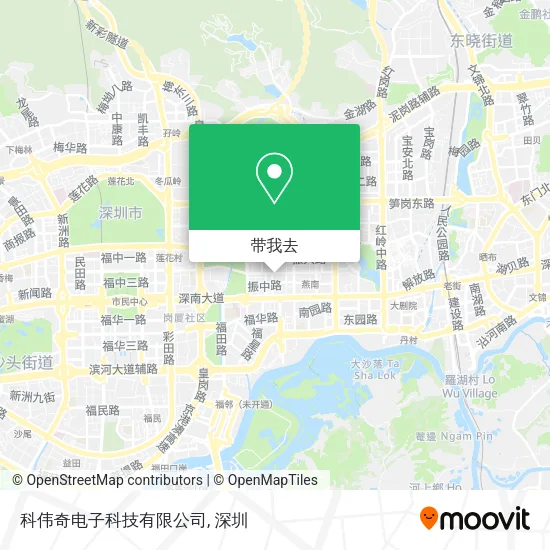 科伟奇电子科技有限公司地图