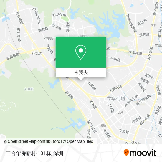 三合华侨新村-131栋地图