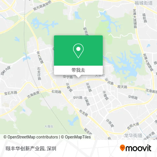 颐丰华创新产业园地图