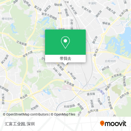 汇富工业园地图