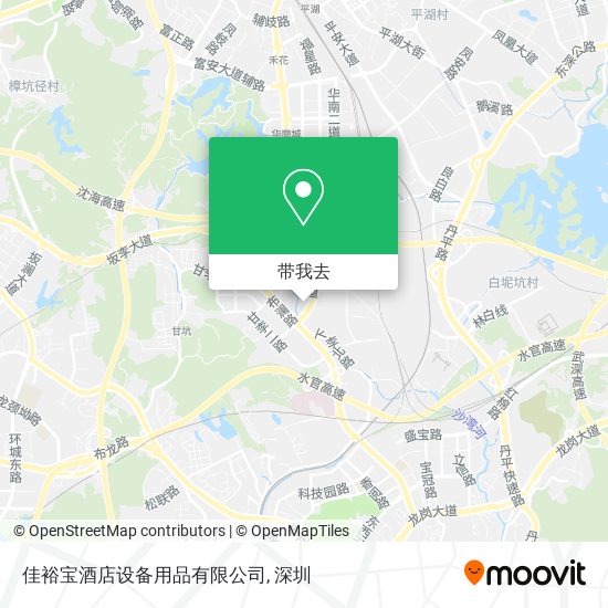 佳裕宝酒店设备用品有限公司地图