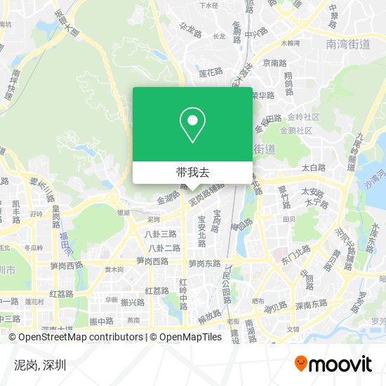 泥岗地图