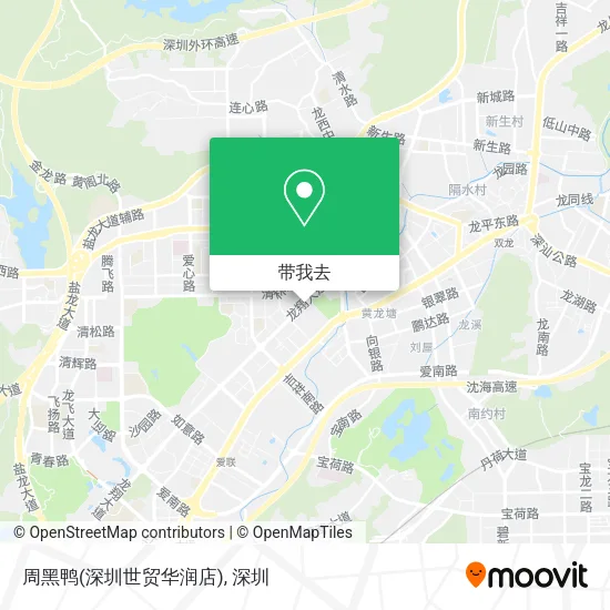 周黑鸭(深圳世贸华润店)地图