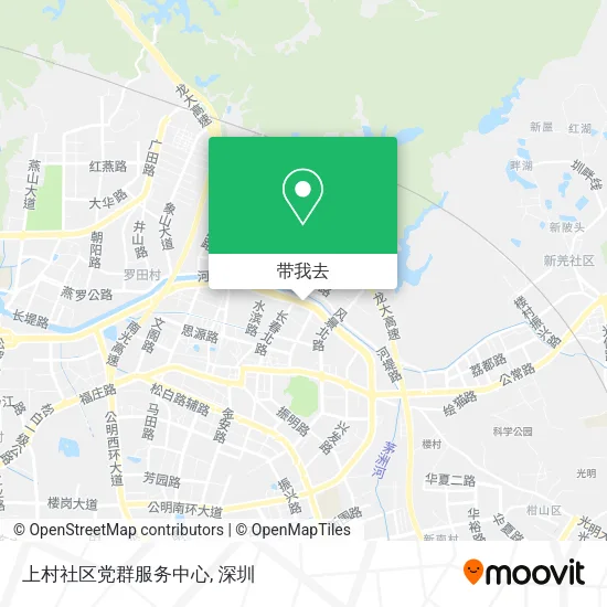 上村社区党群服务中心地图