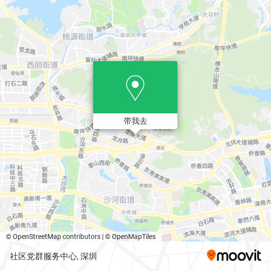 社区党群服务中心地图