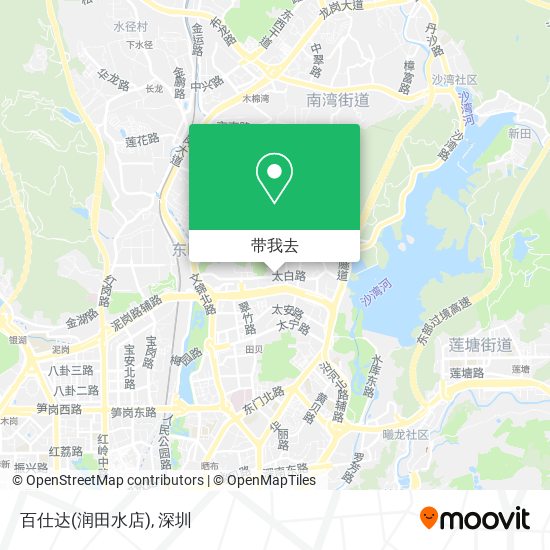 百仕达(润田水店)地图