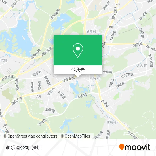 家乐迪公司地图
