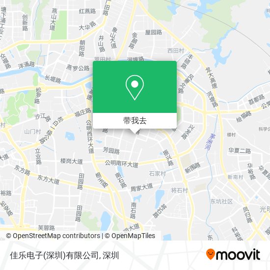 佳乐电子(深圳)有限公司地图