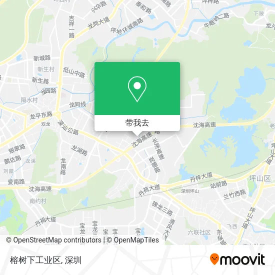榕树下工业区地图