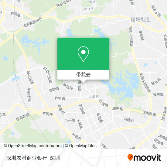 深圳农村商业银行地图