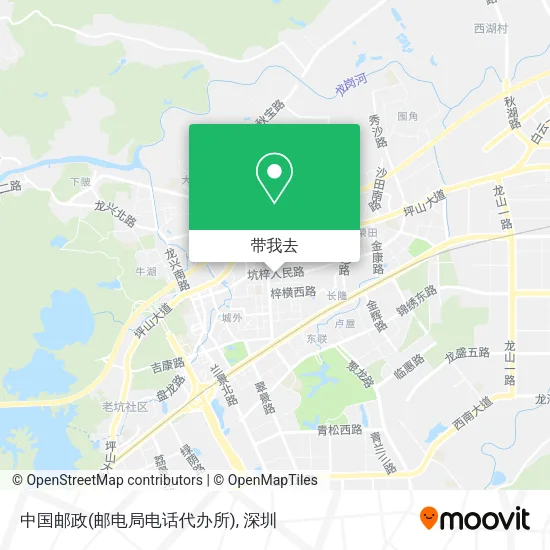 中国邮政(邮电局电话代办所)地图