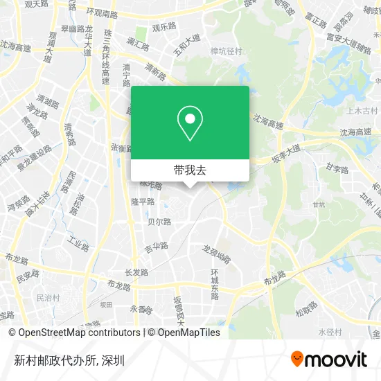 新村邮政代办所地图
