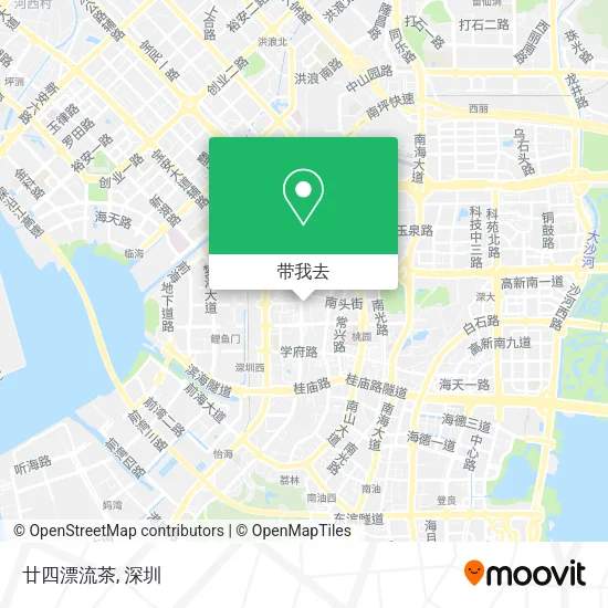 廿四漂流茶地图