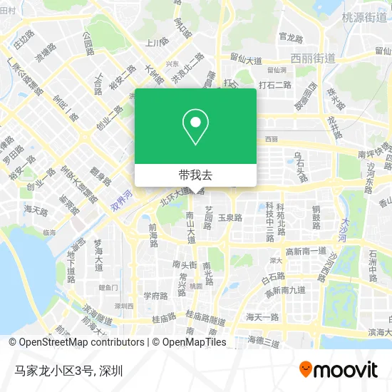 马家龙小区3号地图