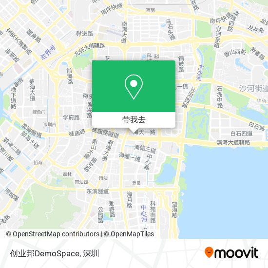 创业邦DemoSpace地图