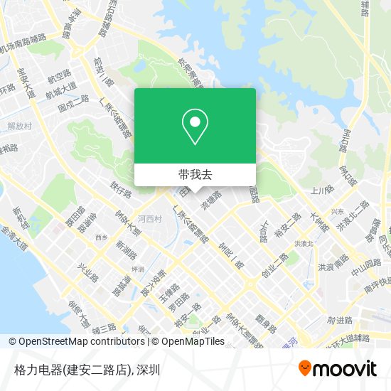 格力电器(建安二路店)地图