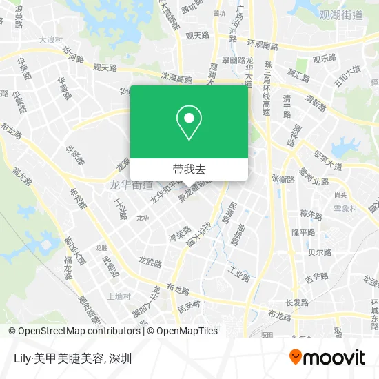 Lily·美甲美睫美容地图