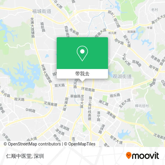 仁顺中医堂地图