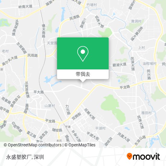 永盛塑胶厂地图