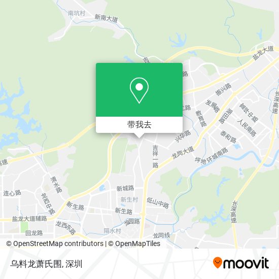 乌料龙萧氏围地图
