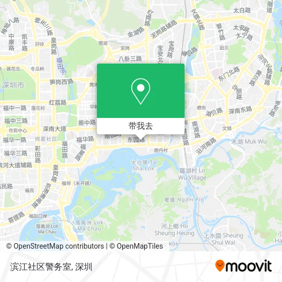 滨江社区警务室地图