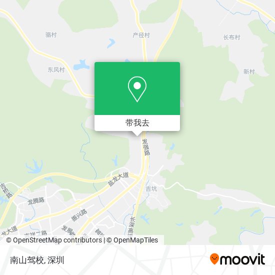 南山驾校地图