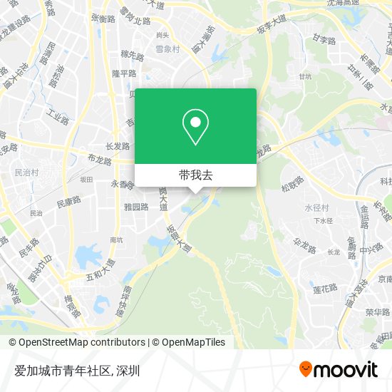 爱加城市青年社区地图