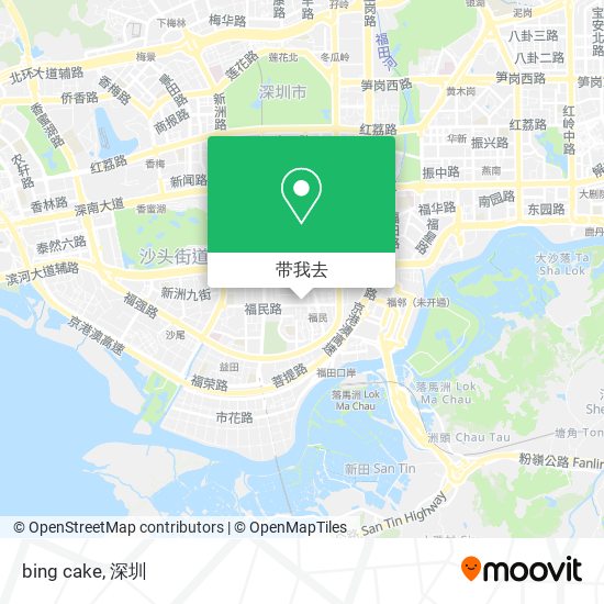 bing cake地图