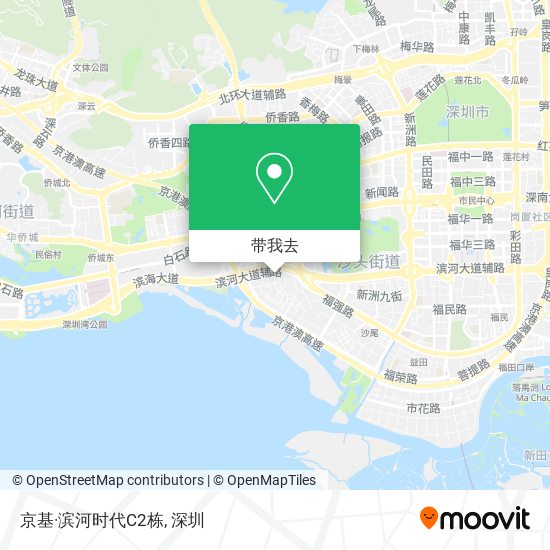 京基·滨河时代C2栋地图
