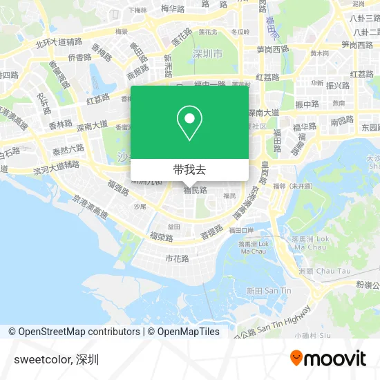 sweetcolor地图