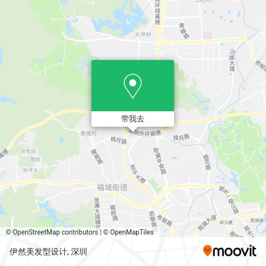 伊然美发型设计地图