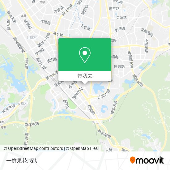 一鲜果花地图