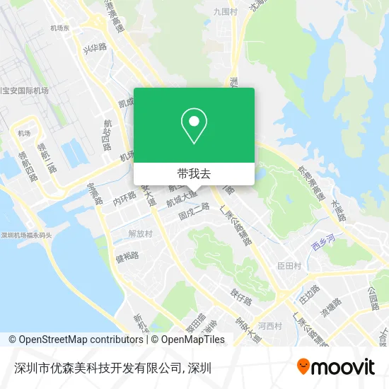 深圳市优森美科技开发有限公司地图