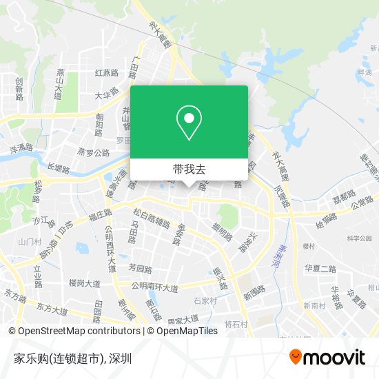 家乐购(连锁超市)地图