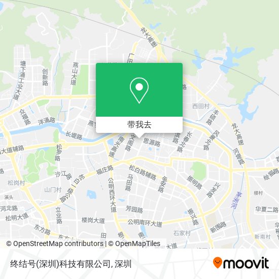 终结号(深圳)科技有限公司地图