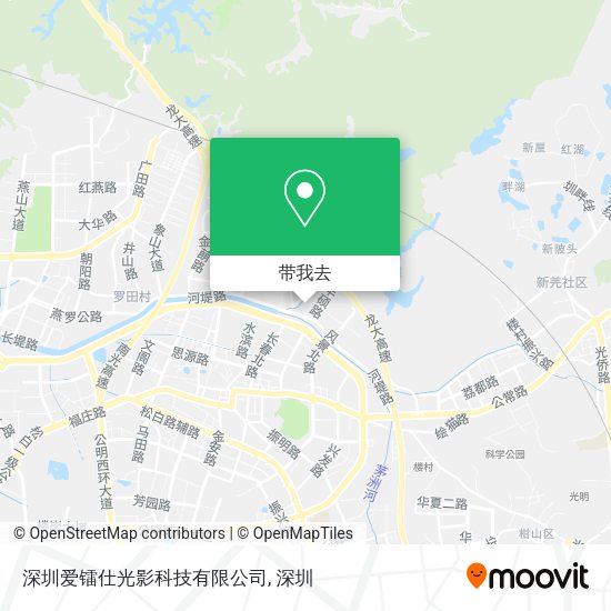深圳爱镭仕光影科技有限公司地图