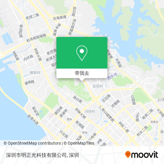 深圳市明正光科技有限公司地图