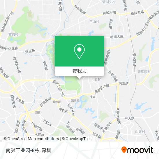 南兴工业园-8栋地图