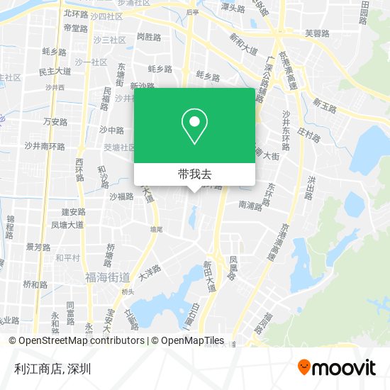 利江商店地图