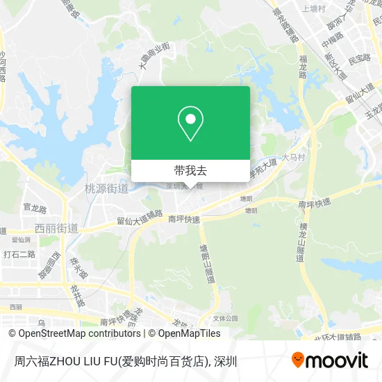 周六福ZHOU LIU FU(爱购时尚百货店)地图