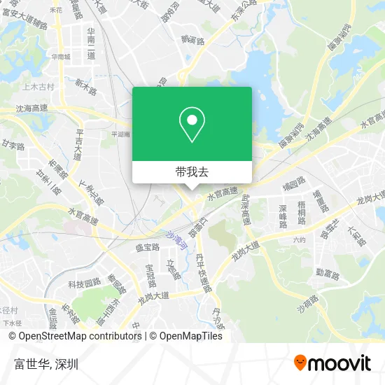 富世华地图