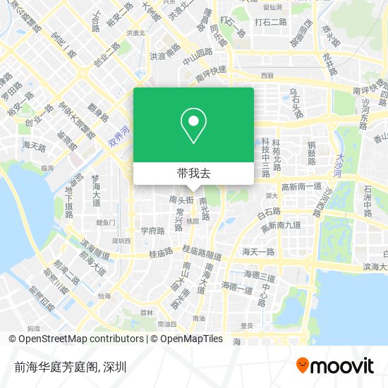 前海华庭芳庭阁地图