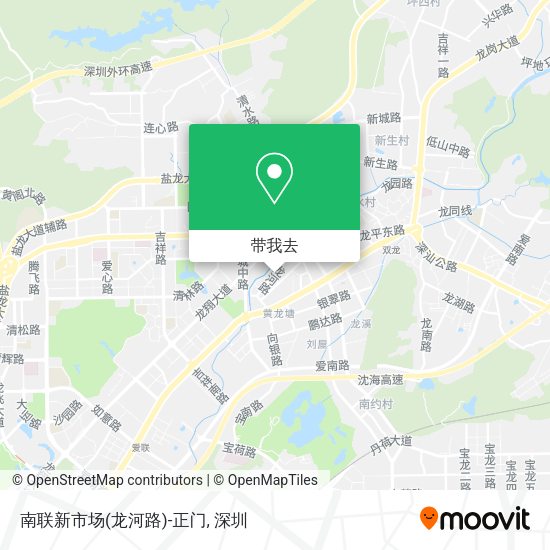南联新市场(龙河路)-正门地图