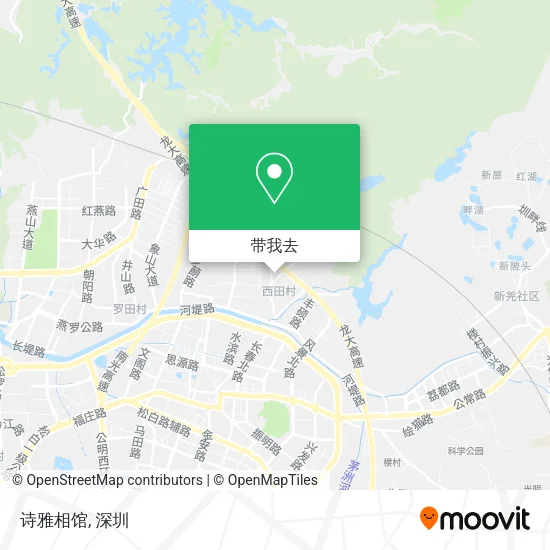 诗雅相馆地图