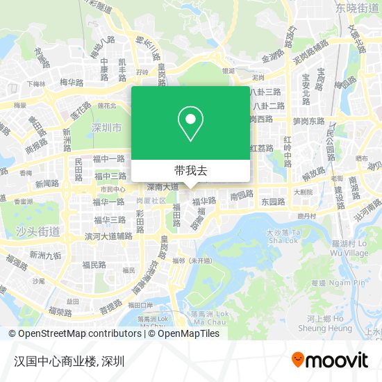汉国中心商业楼地图