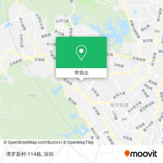 潭罗新村-114栋地图