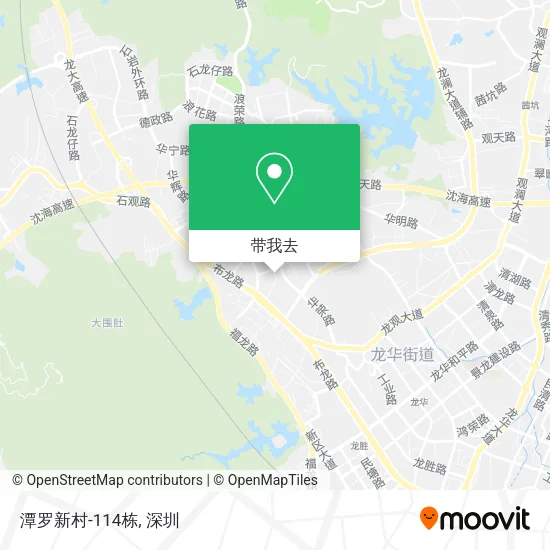 潭罗新村-114栋地图