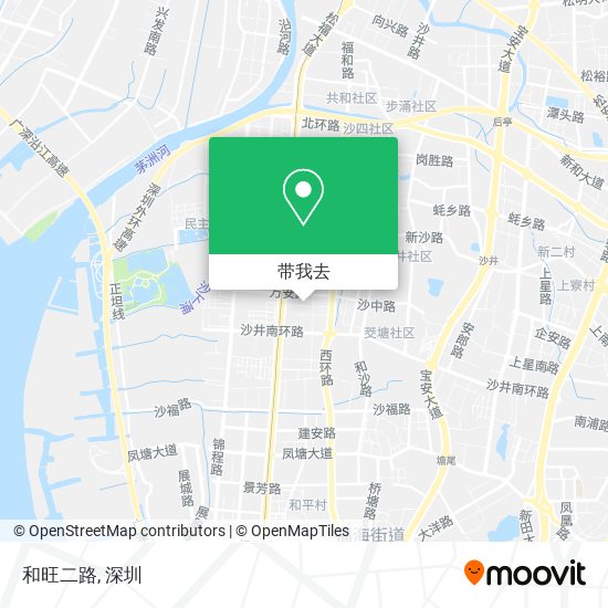 和旺二路地图