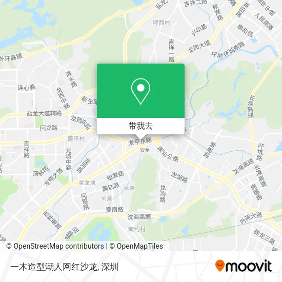一木造型潮人网红沙龙地图