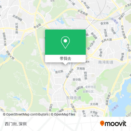 西门街地图